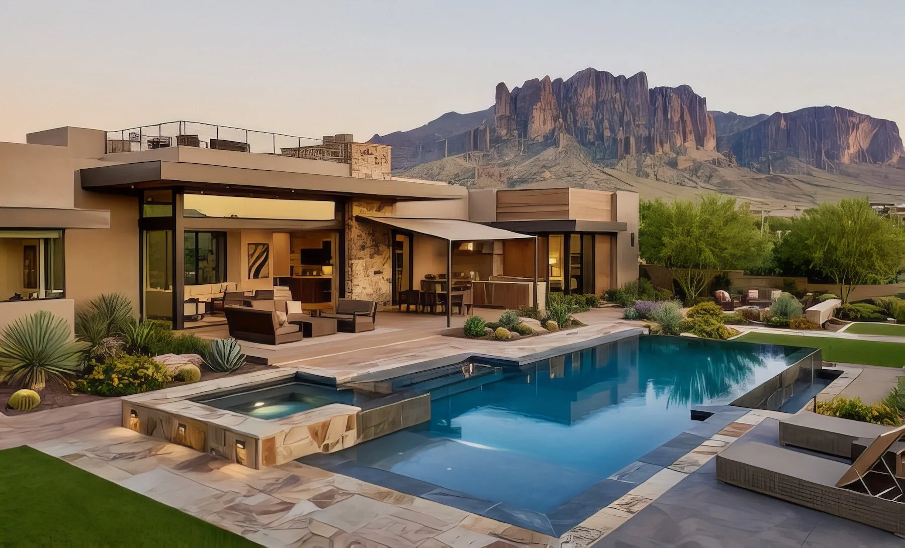 Landscape design in East Valley, AZ