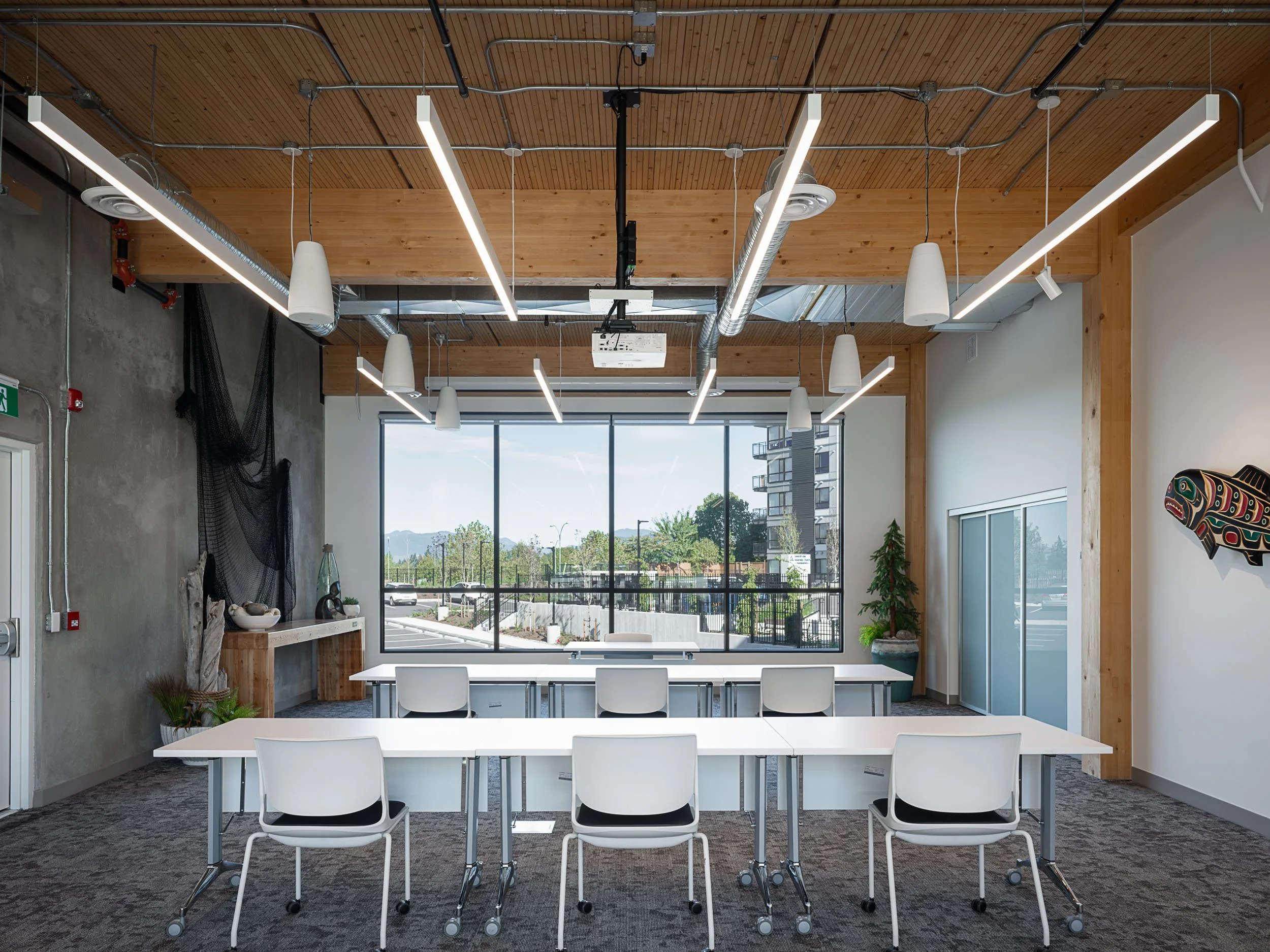 SDA Headquarters evening glow