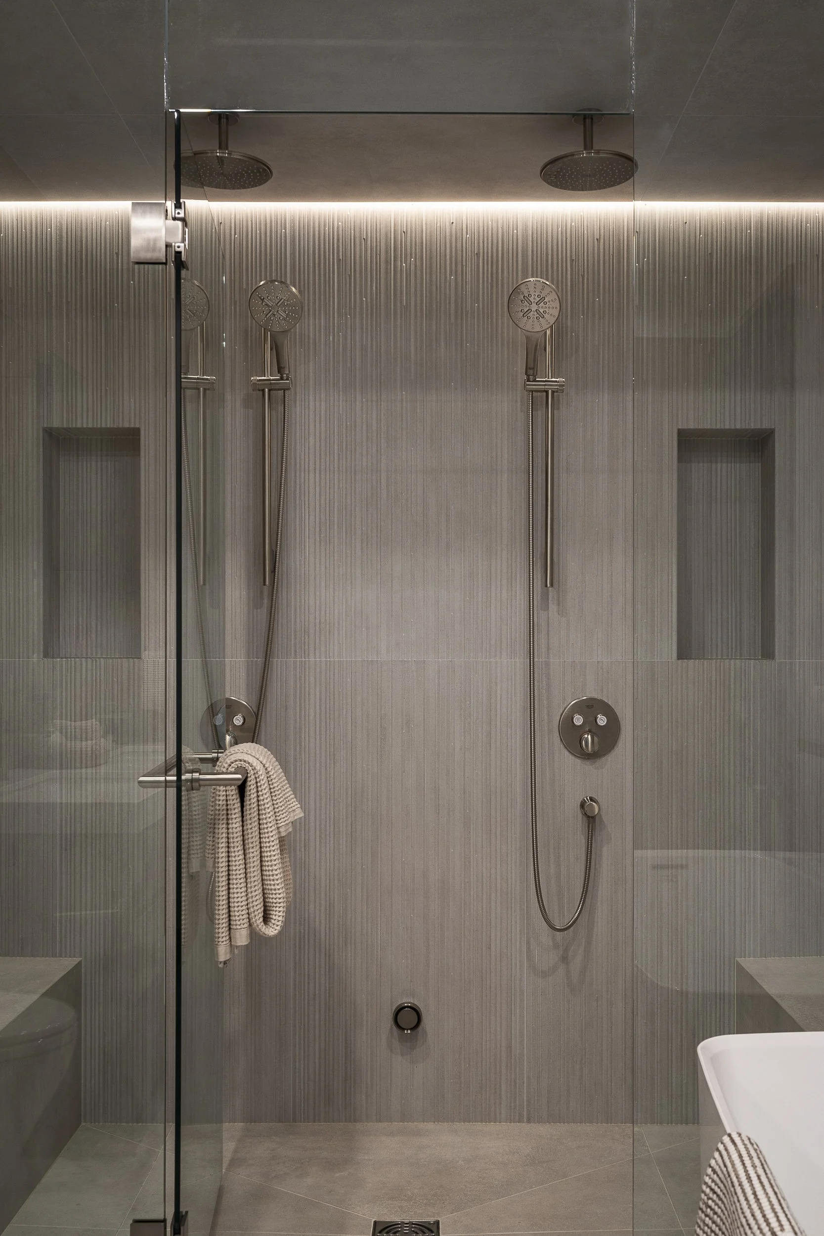 Net Zero Build hallway