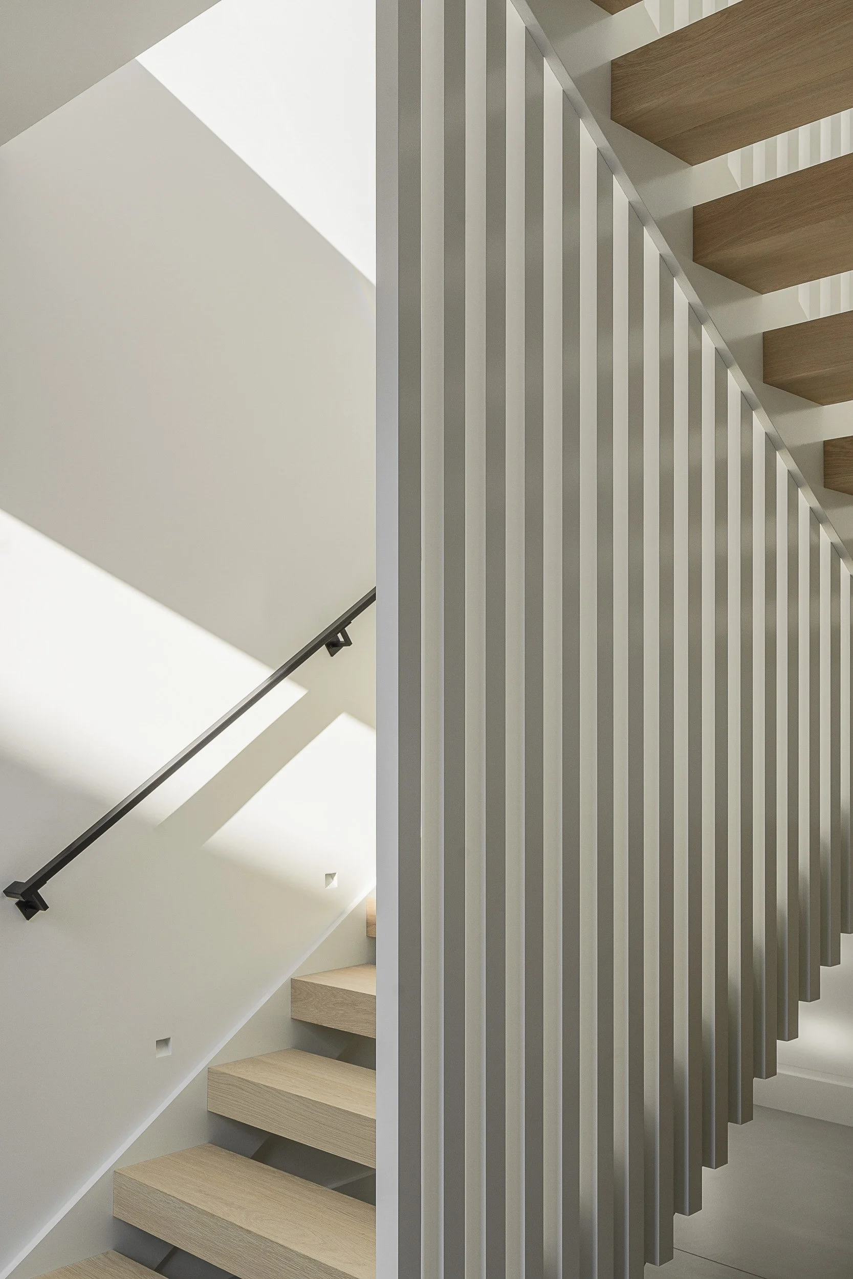 Fitzsimmons Residence Whistler interior detail showing craftsmanship and natural light