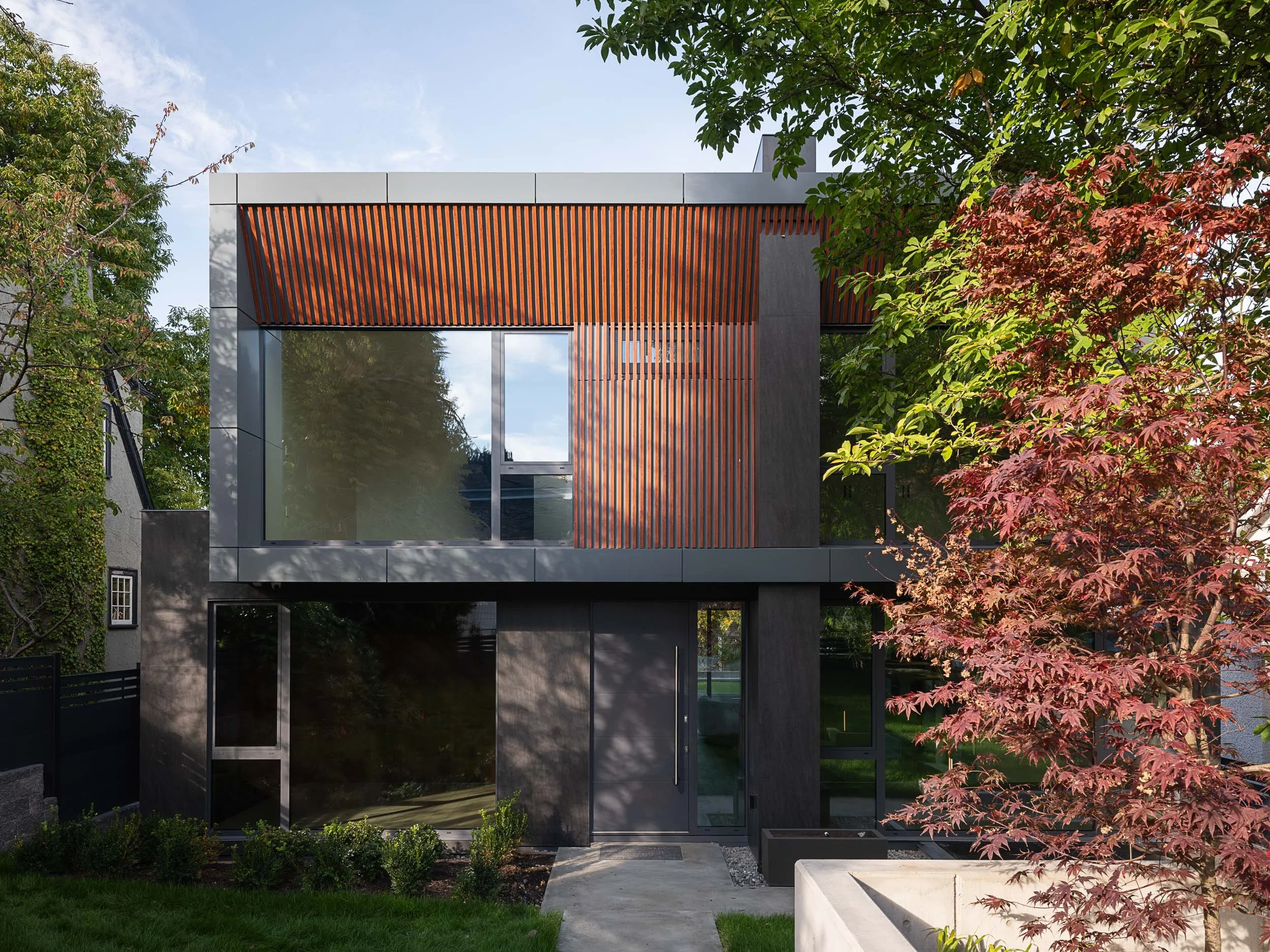 West 10th Vancouver modern home architectural photography by Matt Anthony