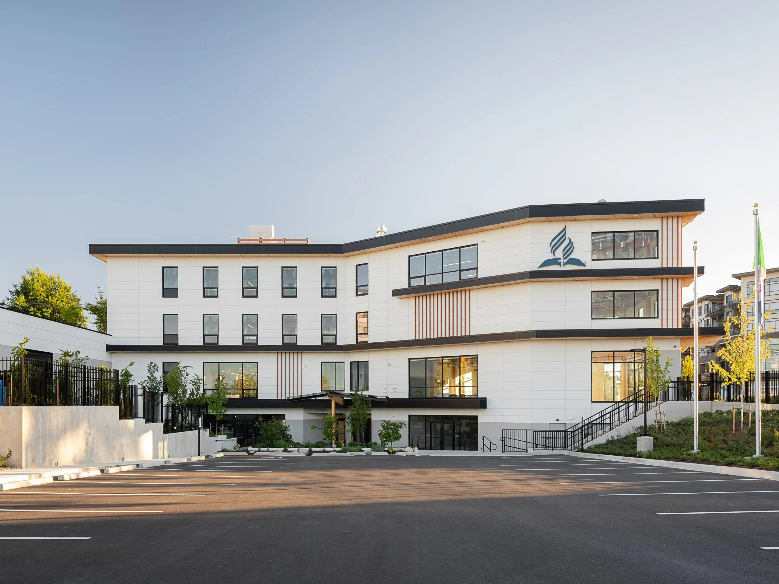 SDA Headquarters interior mass timber Abbotsford