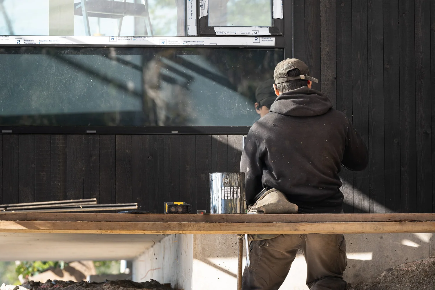 Construction lifestyle photography as social media investment for builders