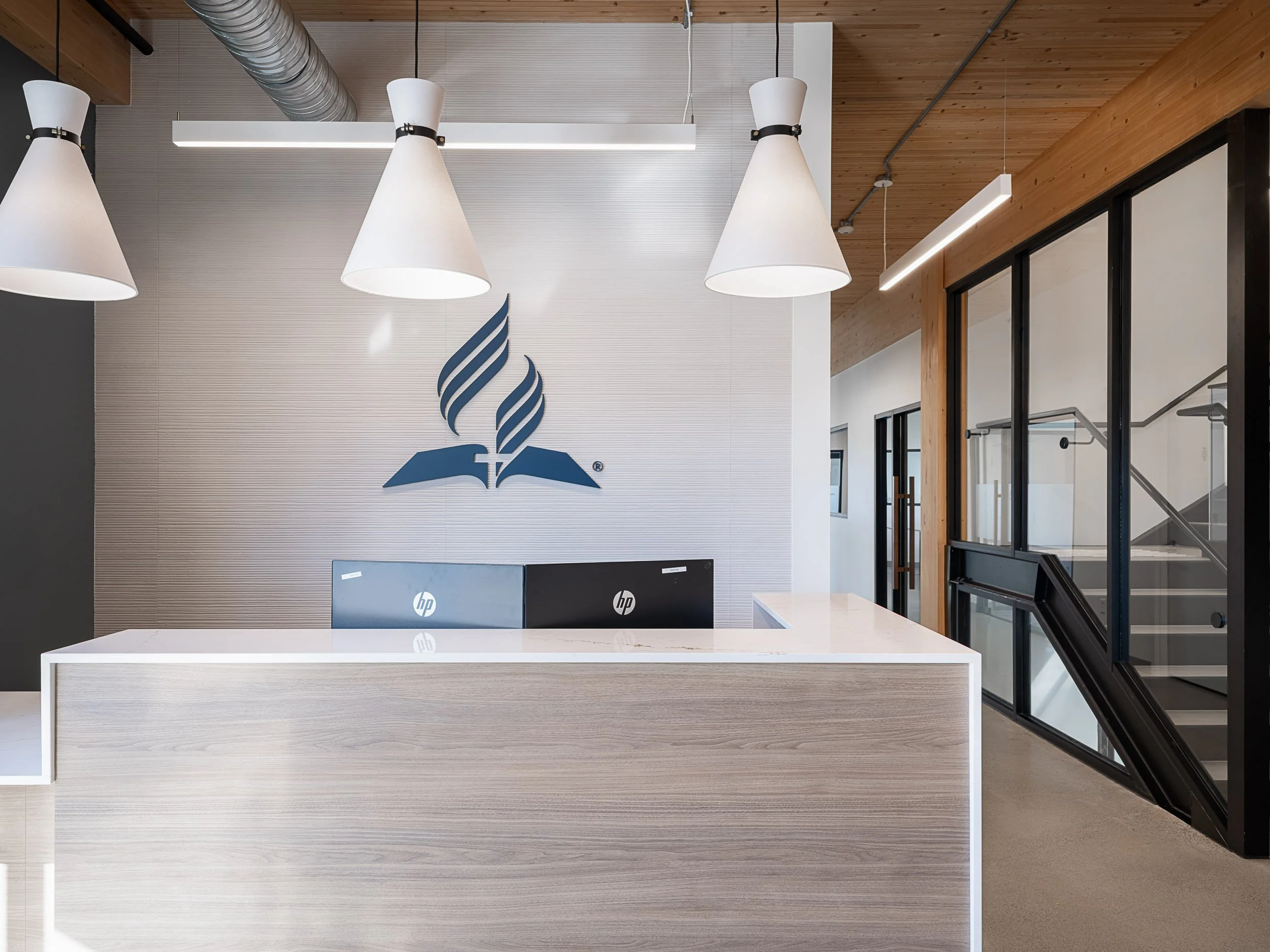 SDA Headquarters landscaping