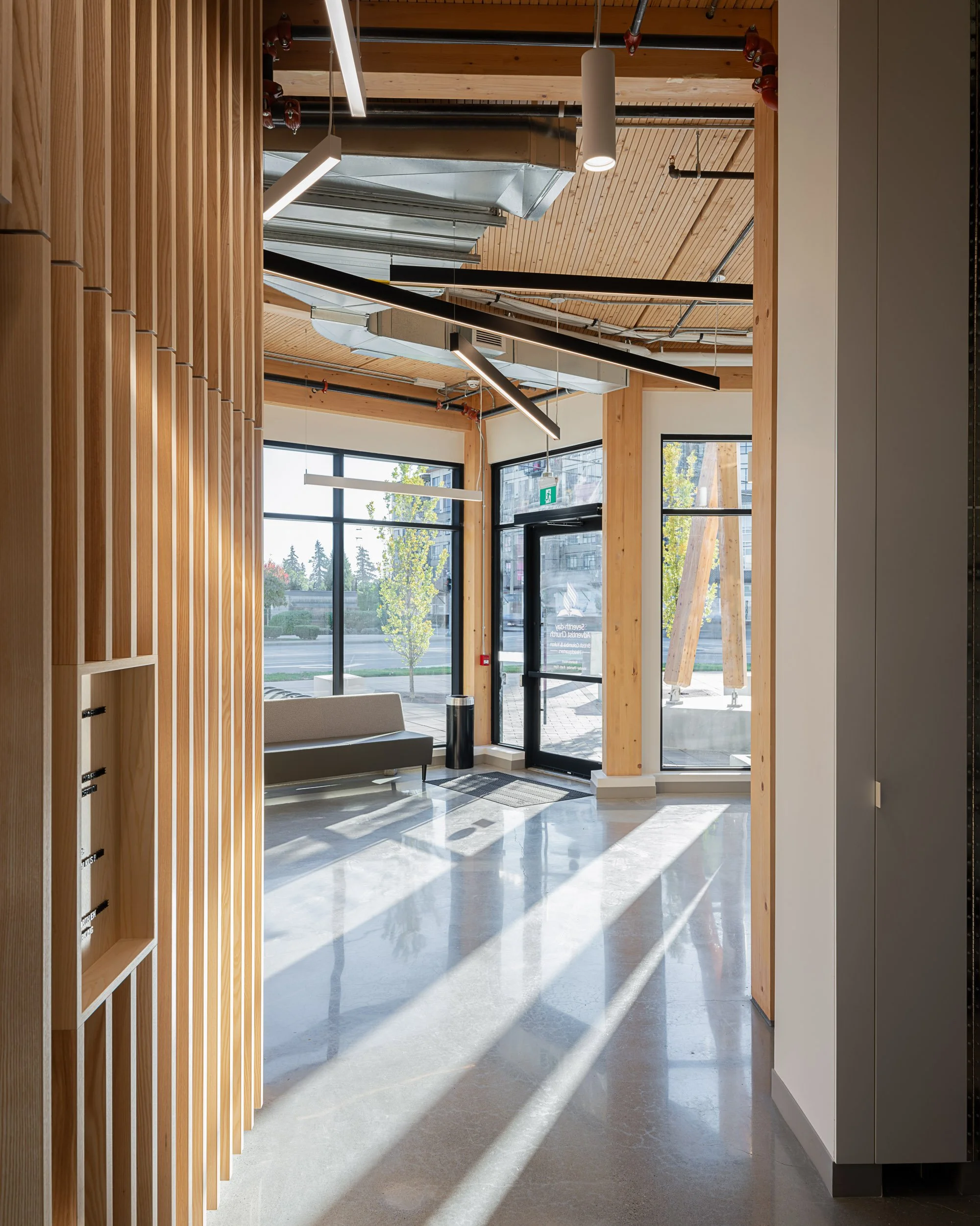 SDA Headquarters corridor detail