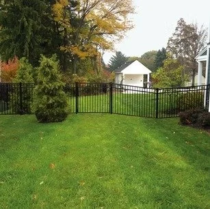 Incredible aluminum fence in Westchester County, NY