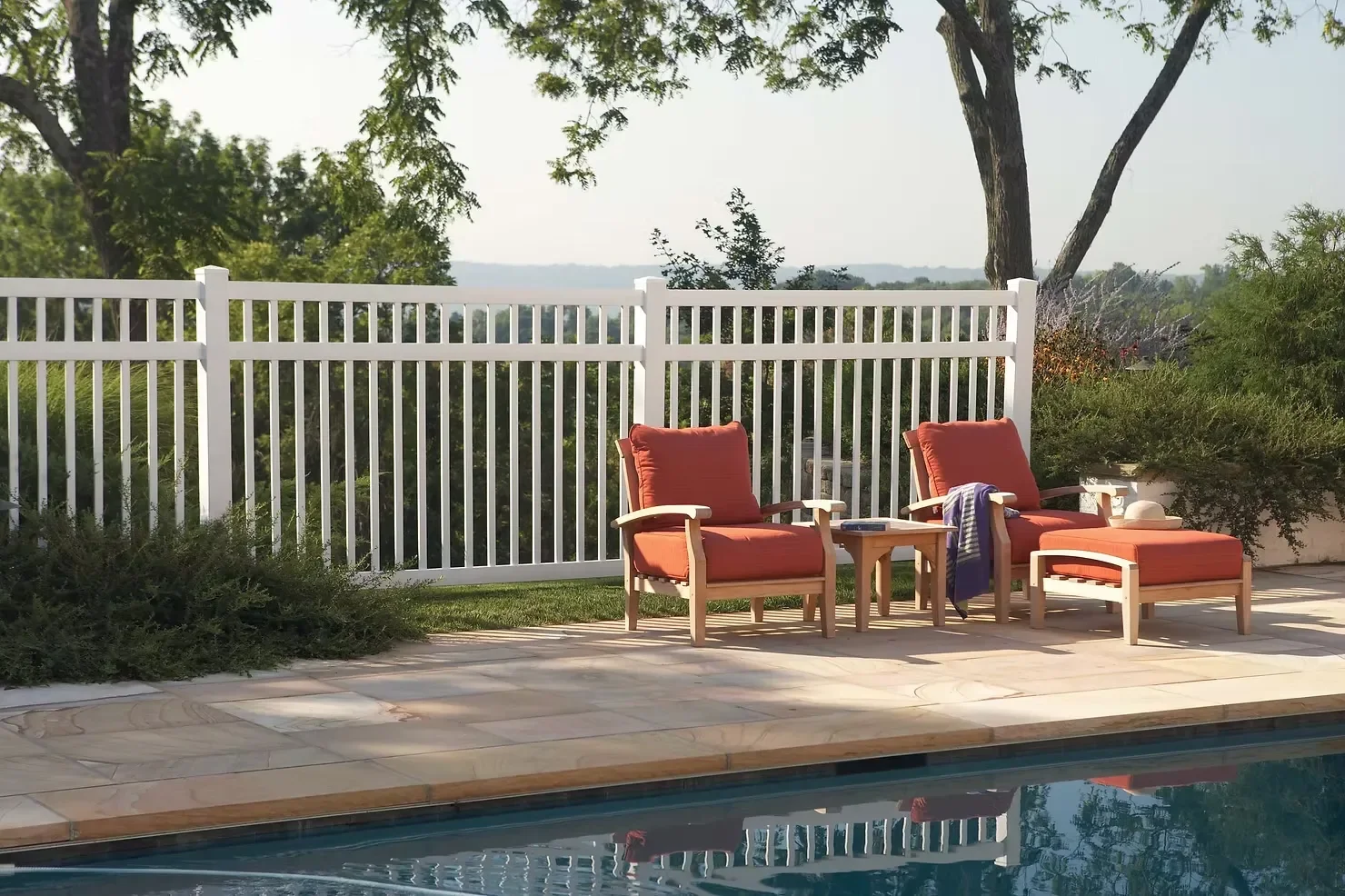 Beautiful backyard fence Westchester County, NY enhancing outdoor living and privacy