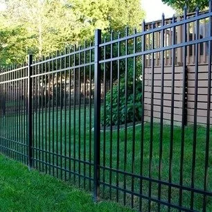 Aluminum fence shot in Westchester County, NY