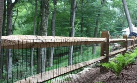 Beautiful rail style wood fence in Orange, Westchester and Rockland County, NY