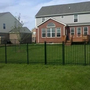 Home with aluminum fence in Westchester County, NY