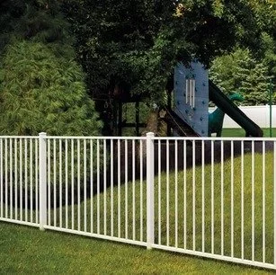 Small part of aluminum fence in Westchester County, NY