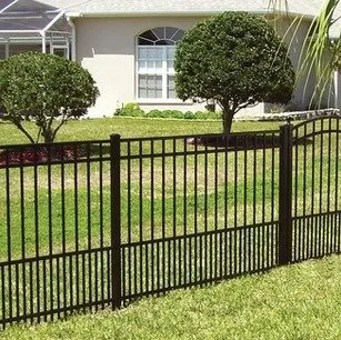 Aesthetic place with aluminum fence in Westchester County, NY