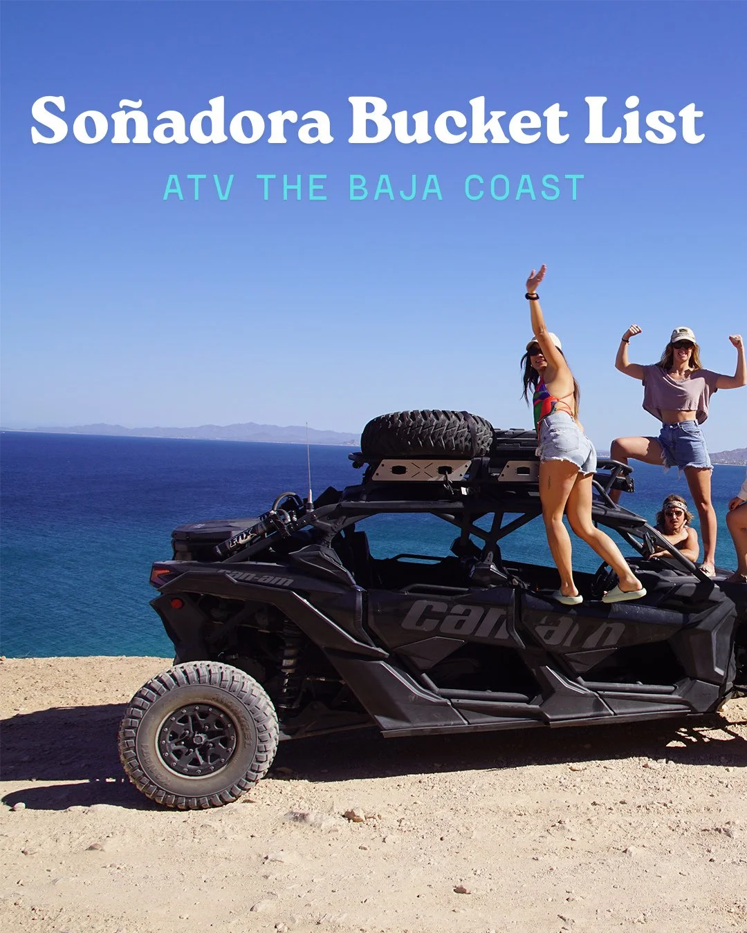 Soñadora Resort Bucket List: ATV the Baja Coast to check out the small towns, the untouched coast, the local bars and cuisine, and explore! 🌵🏁
#SonadoraResort #BajaAdventure #ATVBaja #TravelMexico #ExploreBaja #OffRoadAdventures #BajaCoas