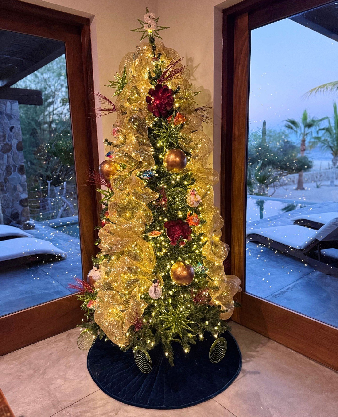 Getting into the holiday spirit at Sonadora Resort! 🎄✨ Twinkling lights, a beautiful tree, and that magical Mexico sunset, this is how we celebrate the season by the beach. ⁠
⁠
#SonadoraResort #HolidayVibes #MexicoMagic #MerryChristmas