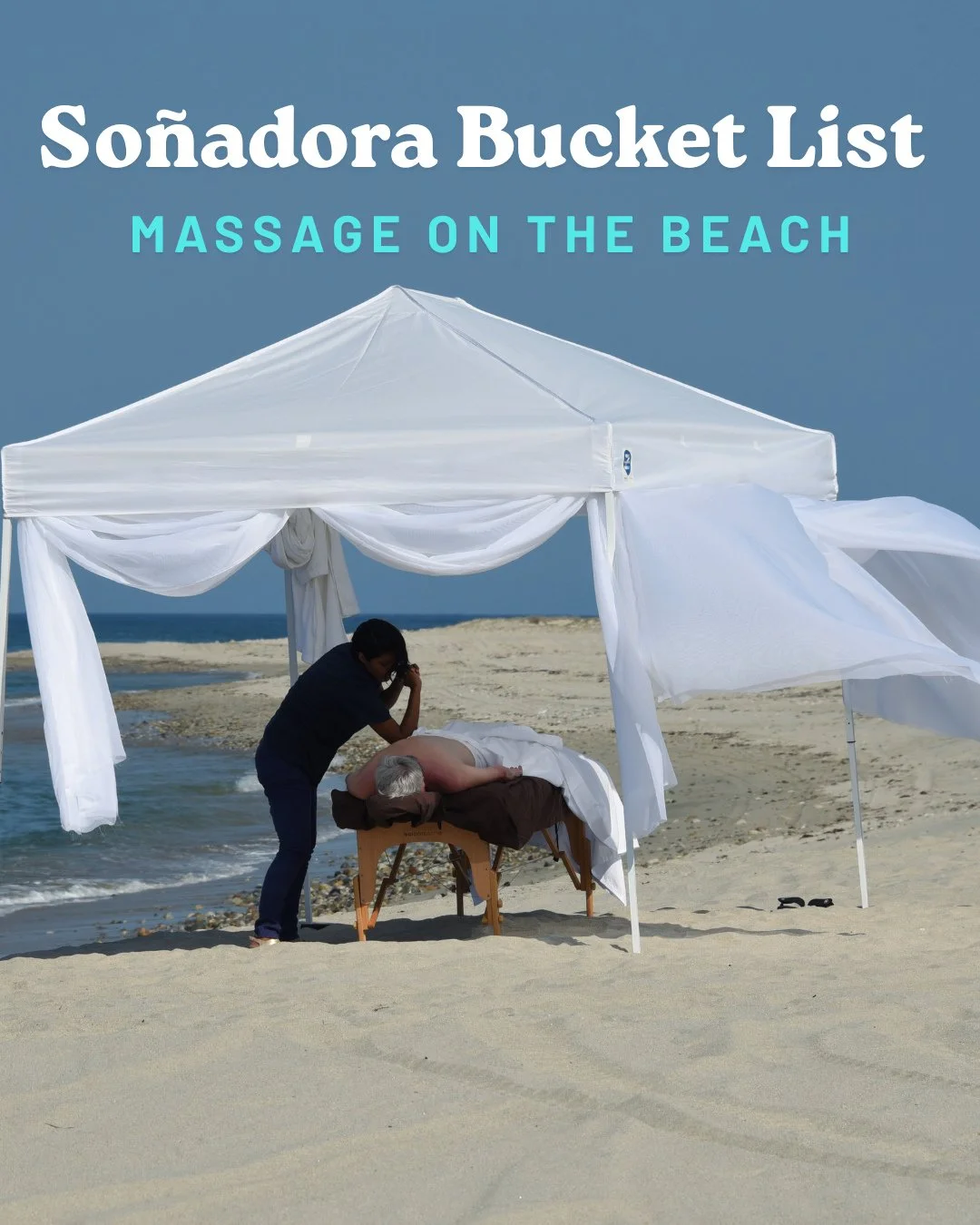 A massage on the beach, with the sound of the Sea of Cortez in the background. 🌊⁠
⁠
Just one item on the Sonadora bucket list.⁠
⁠
At Sonadora Resort, wellness isn&rsquo;t scheduled into a packed itinerary.⁠
It happens naturally, in rhythm with the o