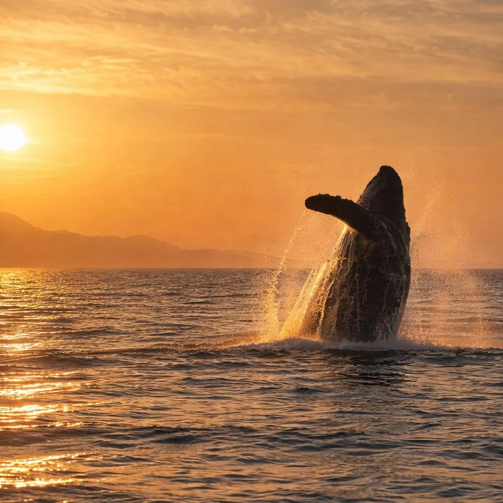 Whale watching season in Baja is unforgettable. 🐋⁠
⁠
Each winter, humpback and gray whales migrate through the waters near Los Barriles, and March is one of the best times to see them. Watching a whale breach in the Sea of Cortez is truly a once-in-