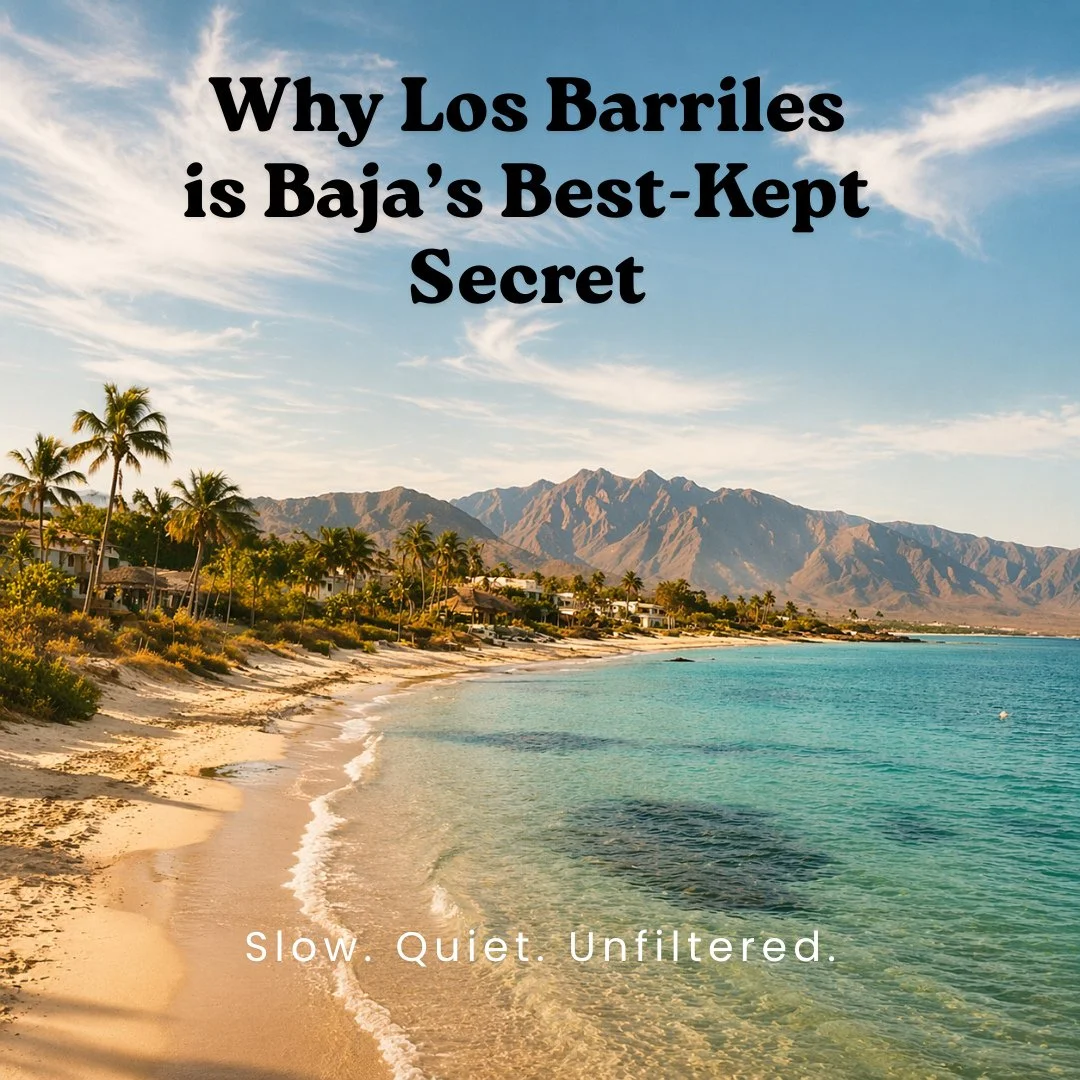 Some places don&rsquo;t need the spotlight to be unforgettable. Los Barriles is one of them with quiet beaches, open water, and a slower rhythm that lets you actually reset.⁠
⁠
If you know, you know&hellip; and if you don&rsquo;t, we wrote about it.⁠