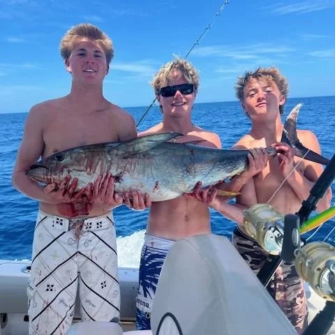 Offshore success and a memory that sticks 🎣🔥Nothing beats the thrill of reeling in a catch like this under the Sonadora sun.⁠
⁠
Big smiles, salty air, and one epic day on the water. 🌊🐟⁠
⁠
Plan your family vacation at www.sonadoraresort.com⁠
⁠
#So