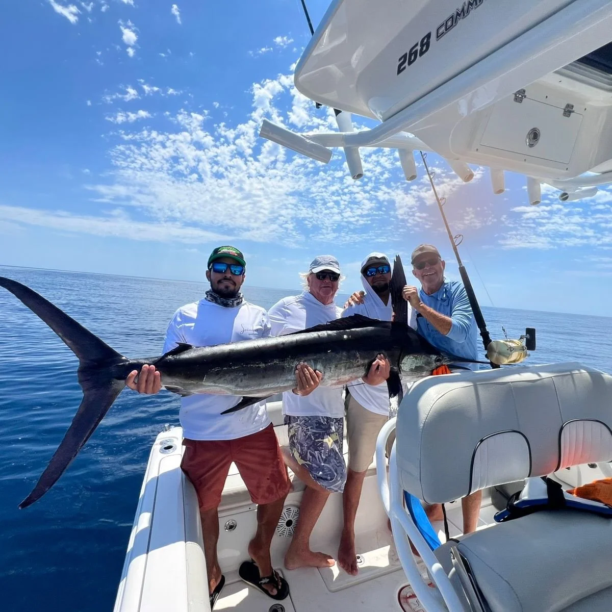 Now that&rsquo;s a successful day on the water. Got ourselves a Marlin 💯 #sportfishing #marlin #fishing