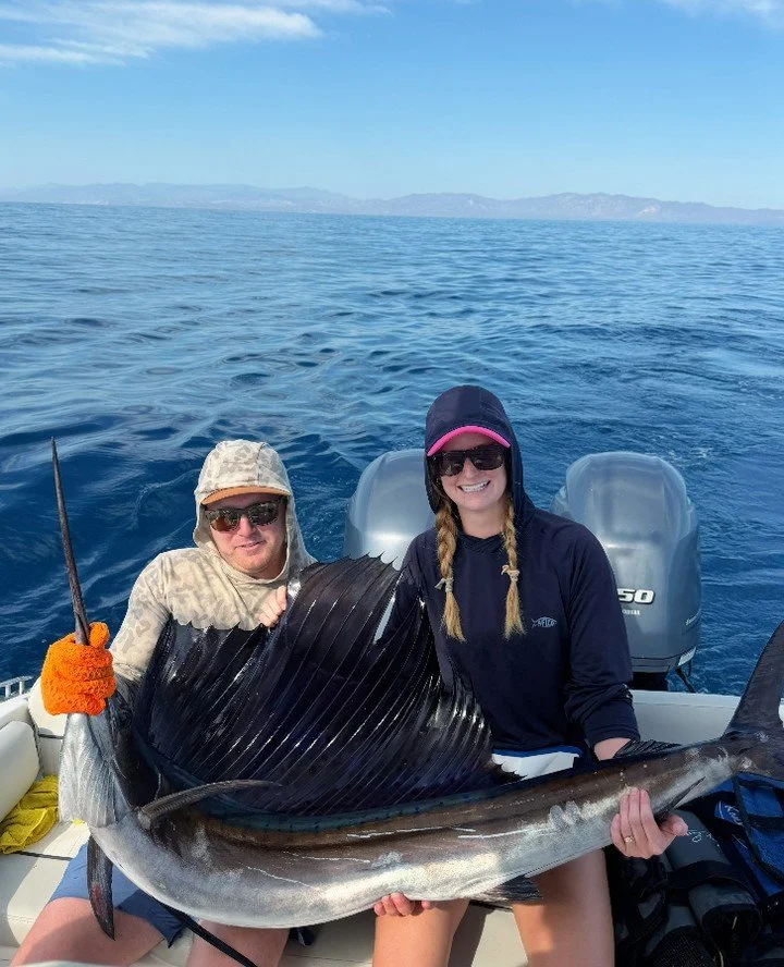 What a day on the water with the Sonadora crew! Calm seas, great company, and an incredible catch to kick off Sailfish season in style. First one of the year!⁠
⁠
📍 Sonadora Resort | El Cardonal, Baja California Sur⁠
⁠
#SonadoraResort #Sailfish #Baja