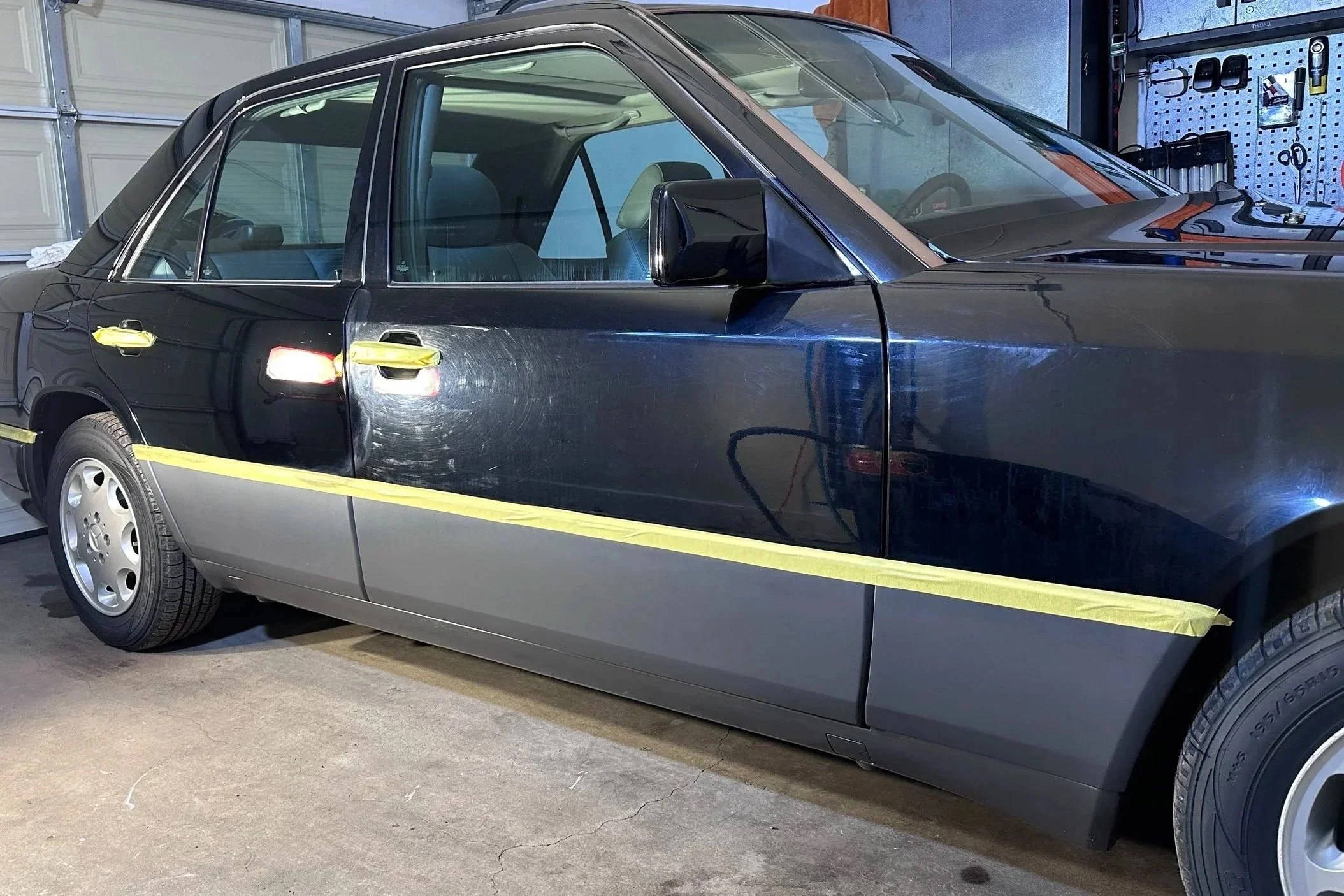 1994 mercedes benz polished to remove heavy swirls and scratches