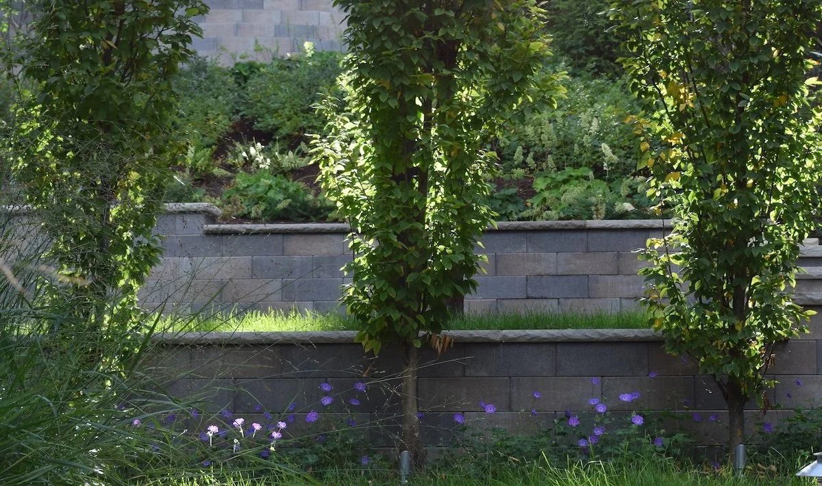Retaining wall in Pittsburgh, PA