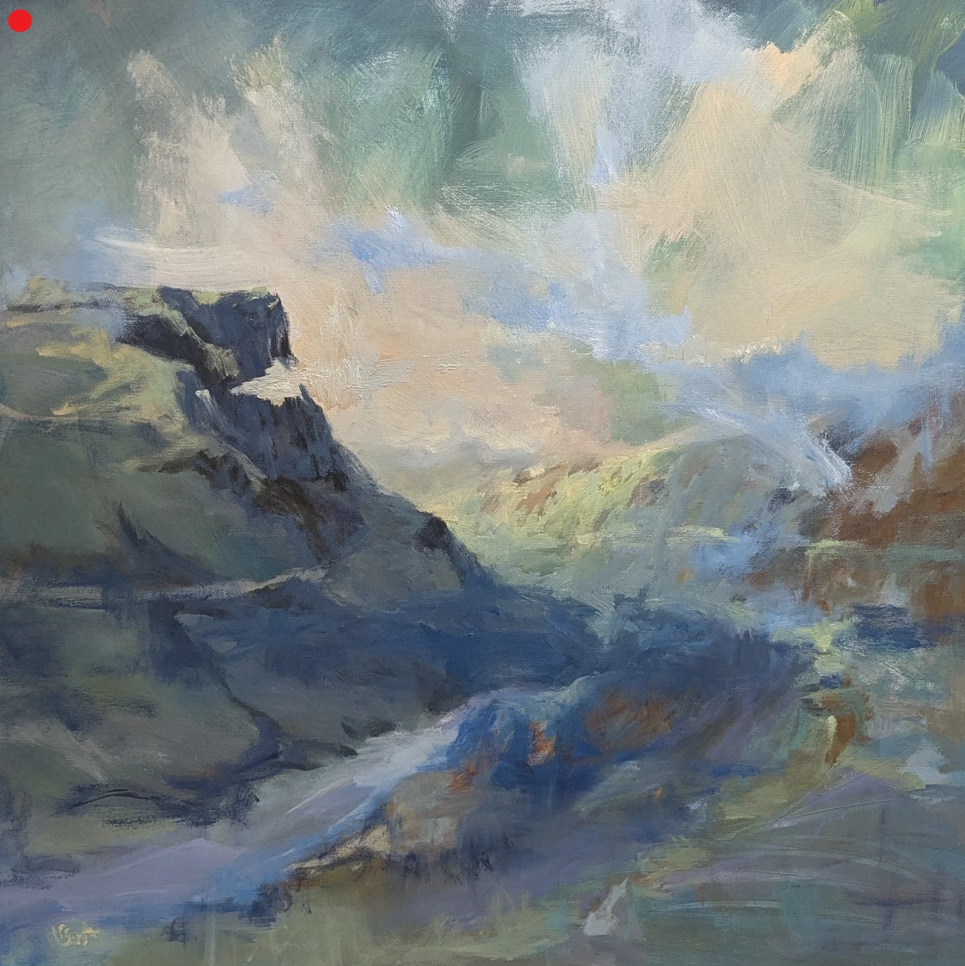 Weather pressing on Honister Pass - SOLD