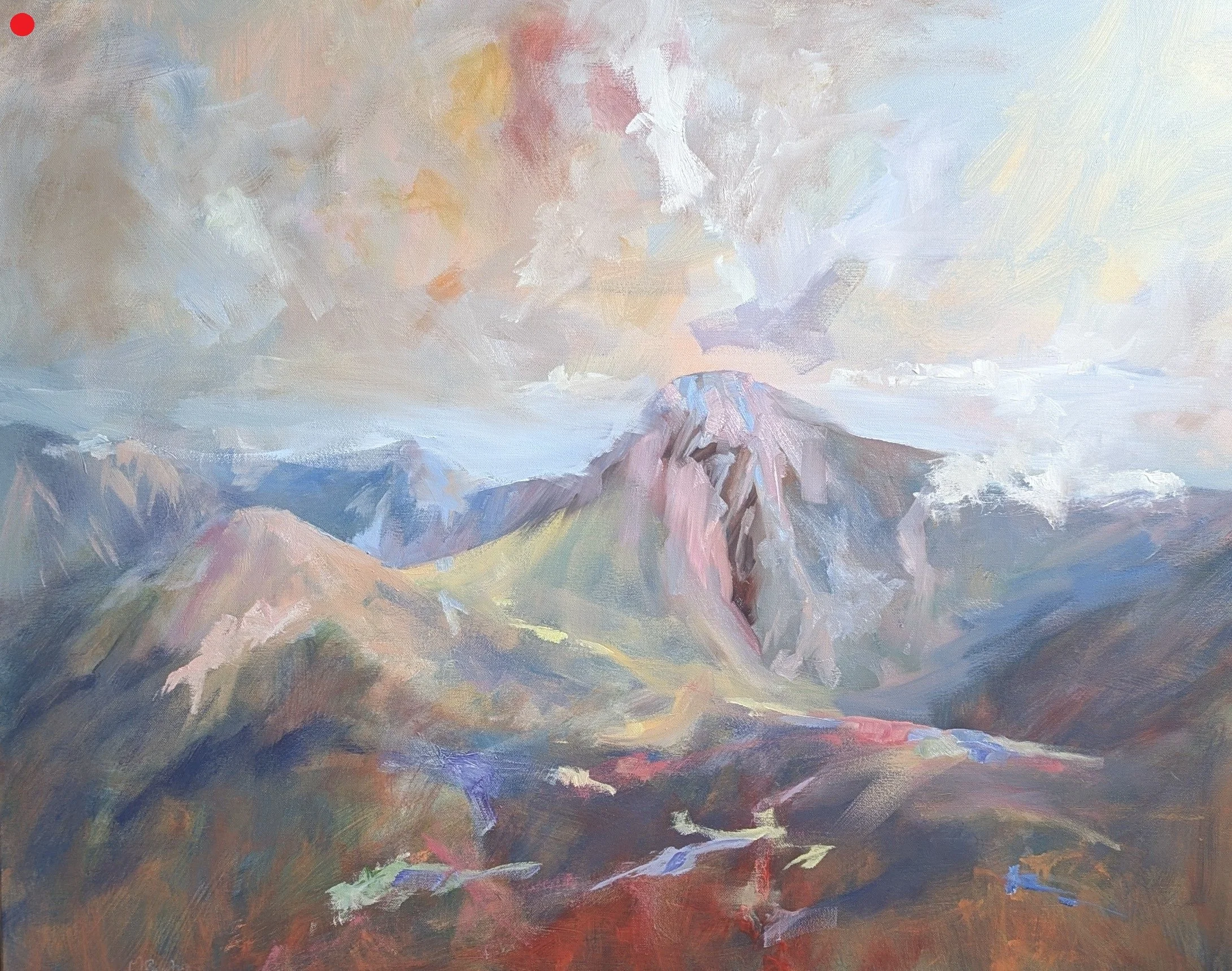 Red Pike from Rannerdale - SOLD