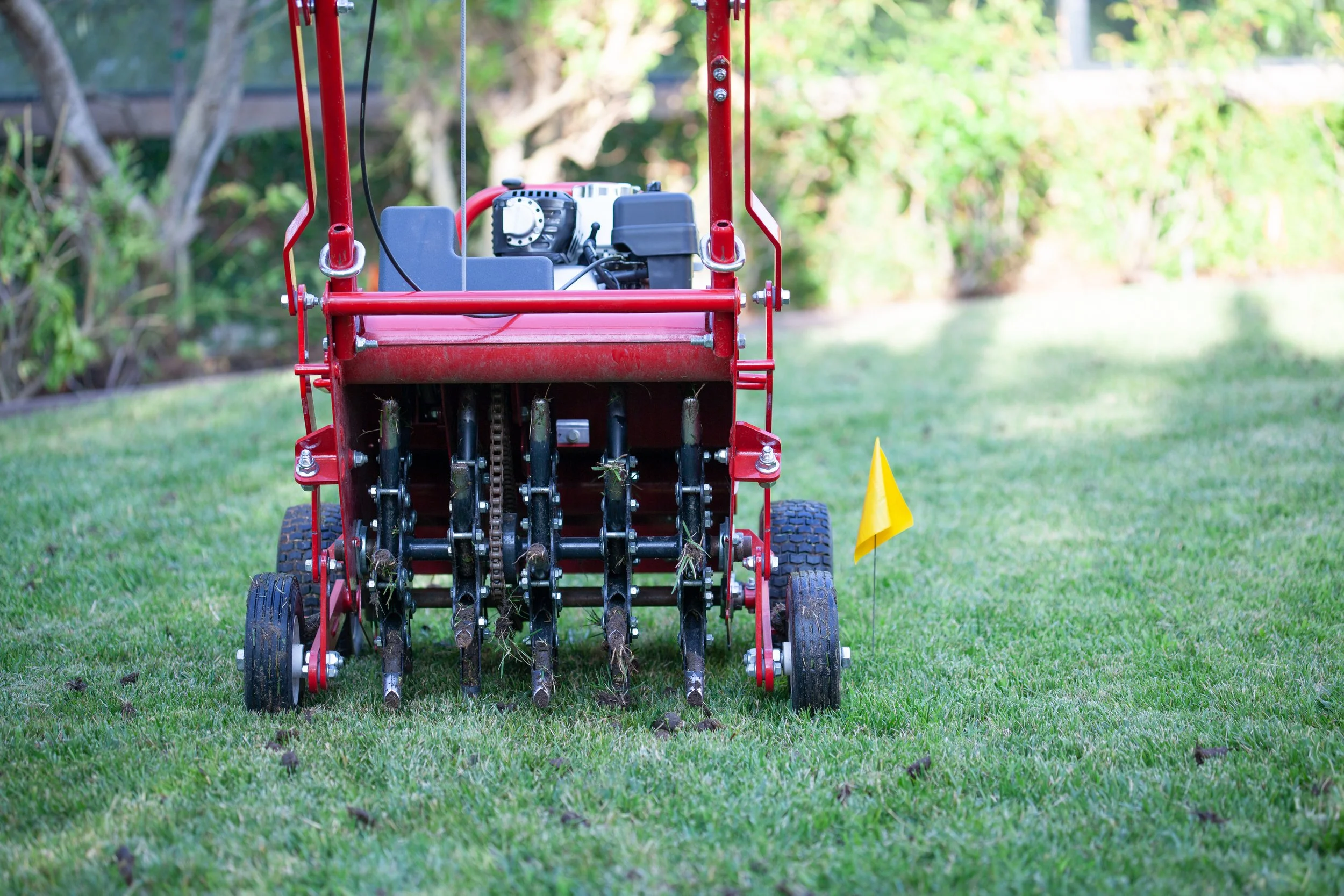 lawn aeration in new albany, oh