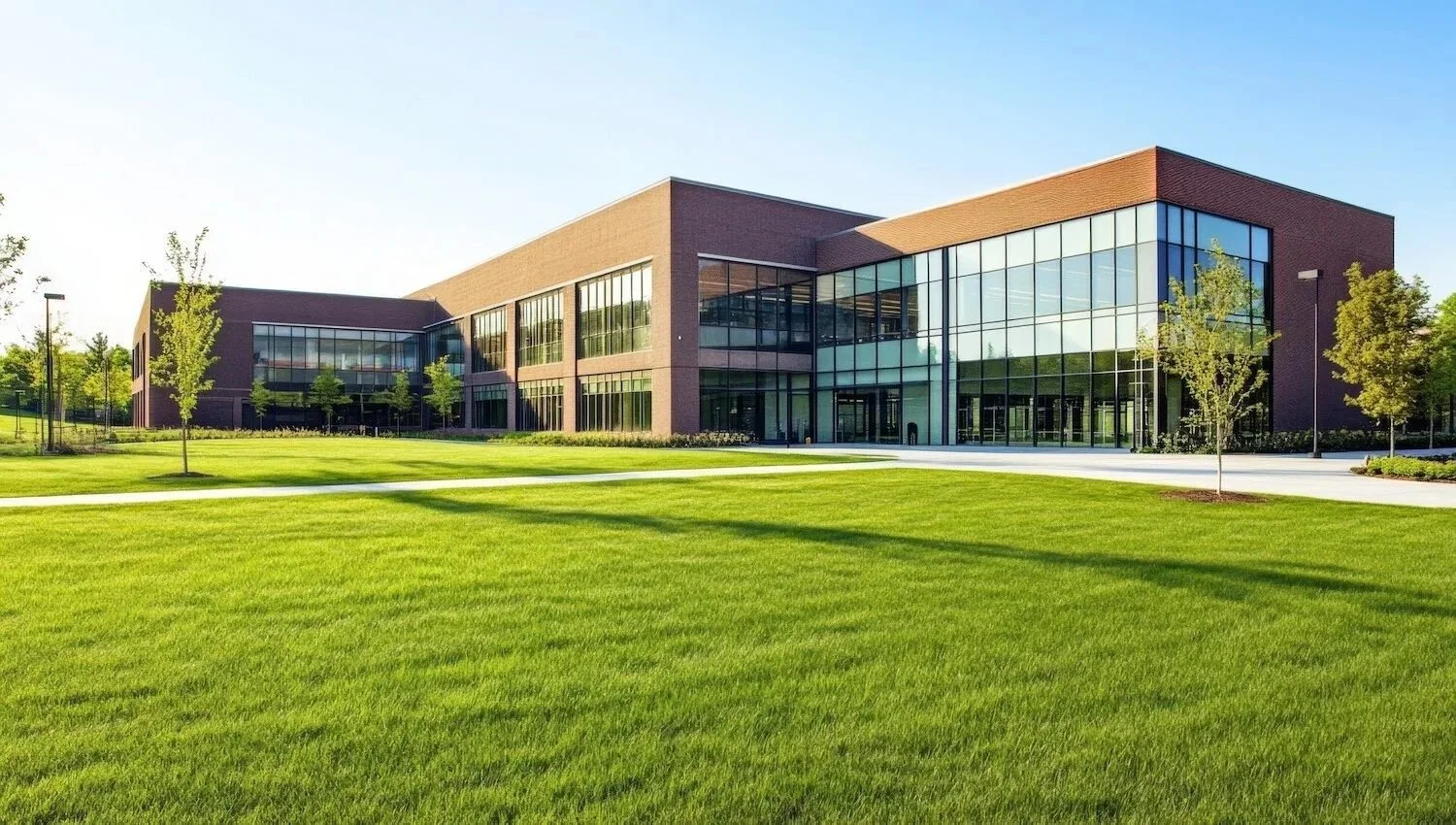What Commercial Lawn Care Services Cover on a Lewis Center, OH Property