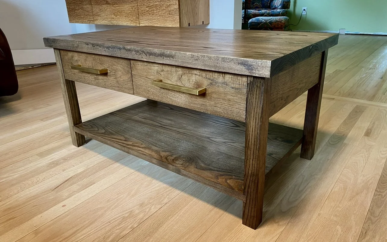 Handcrafted coffee table, Dominic's Woodworking