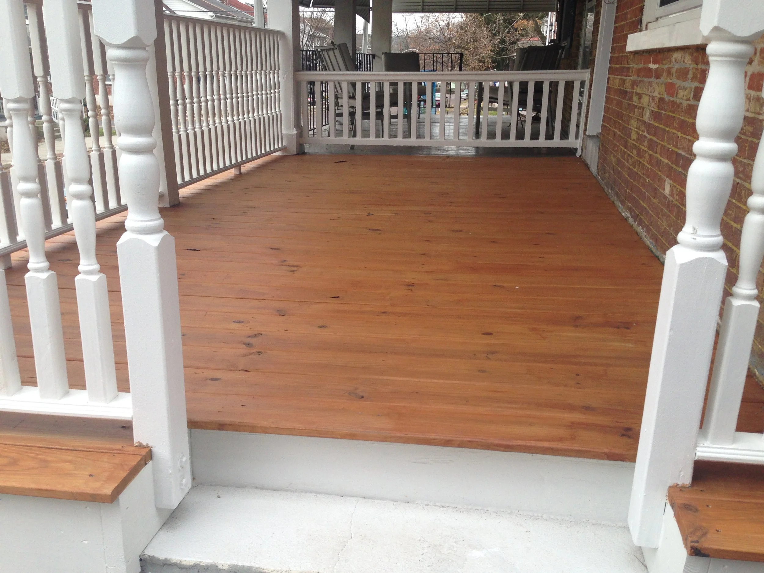 Pottstown, Pa. - Front Porch Rebuild