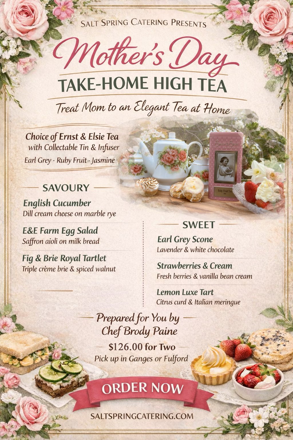 Mother's Day High Tea
