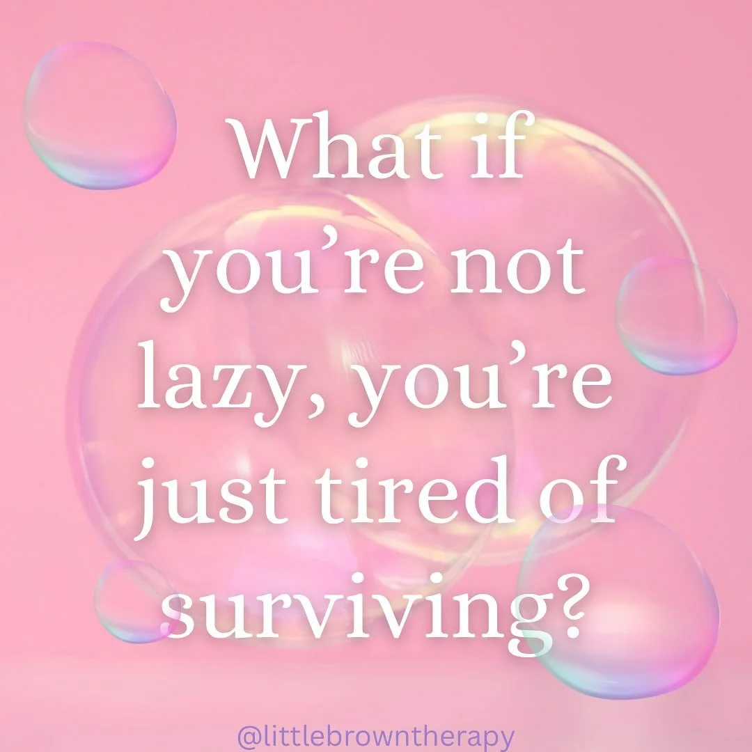 Do you struggle with the guilt about &ldquo;feeling lazy&rdquo;?🙇🏽&zwj;♀️

We are not broken for needing rest. We are not weak for pausing. We are not lazy for slowing down. 💛

You&rsquo;re human. Humanity has been exploited, extracted, and worked