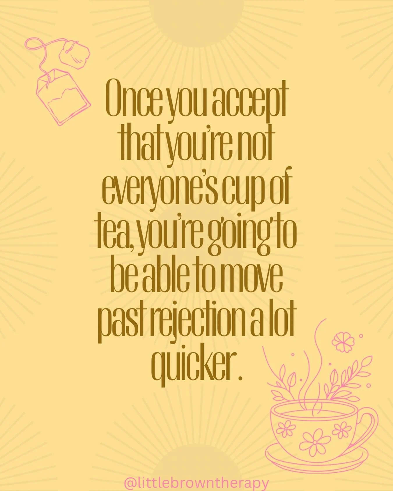 If you operate from a place of wanting the most number of people to like you, you will find it impossible to be your true authentic self🙇🏽&zwj;♀️

Being your authentic self is the only way to form authentic long term connection and a community of p