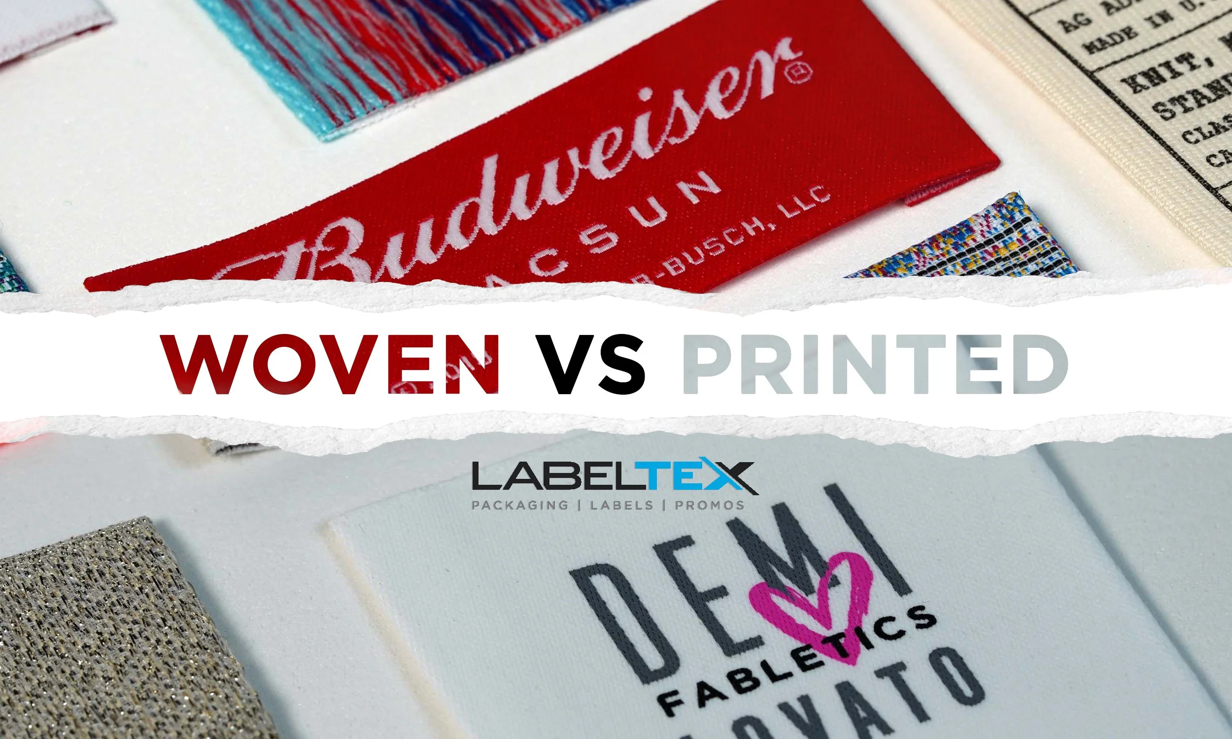 Woven vs. Printed Labels: Unraveling the Differences