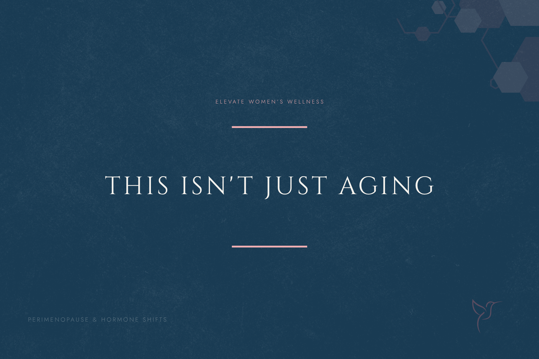 This Isn't Just Aging: What Your Hormones Are Actually Trying to Tell You