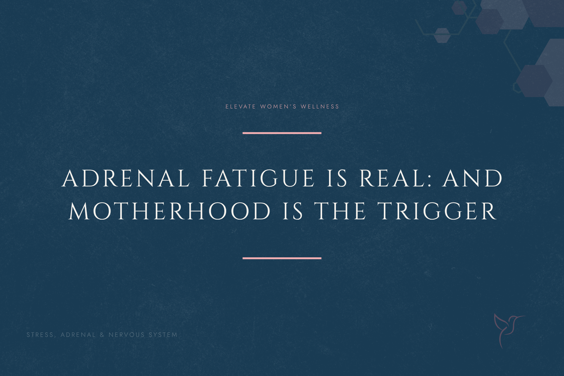 Adrenal Fatigue Is Real — And Motherhood Is the Trigger Nobody Warns You About
