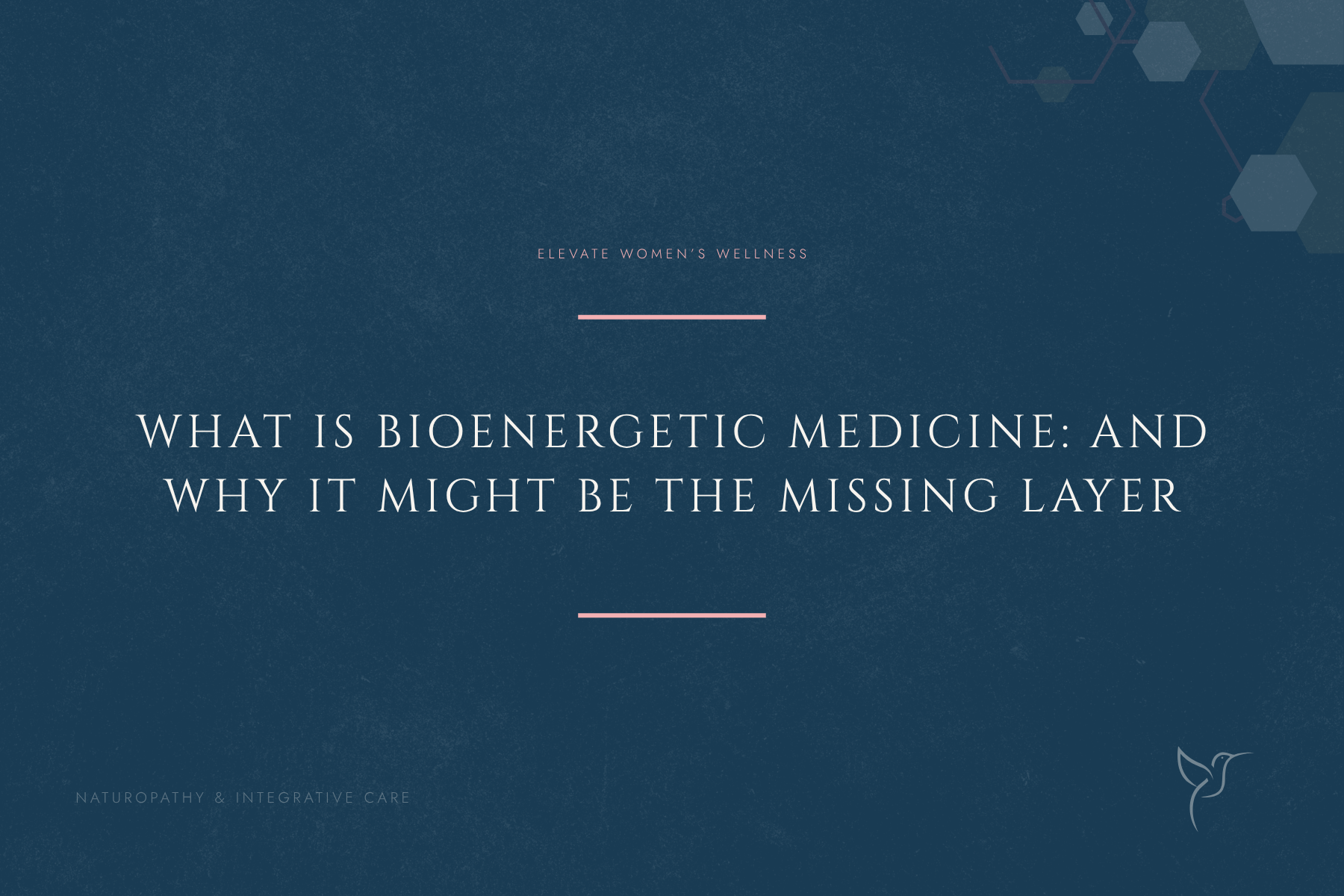 What Is Bioenergetic Medicine — And Why It Might Be the Missing Layer in Your Healing