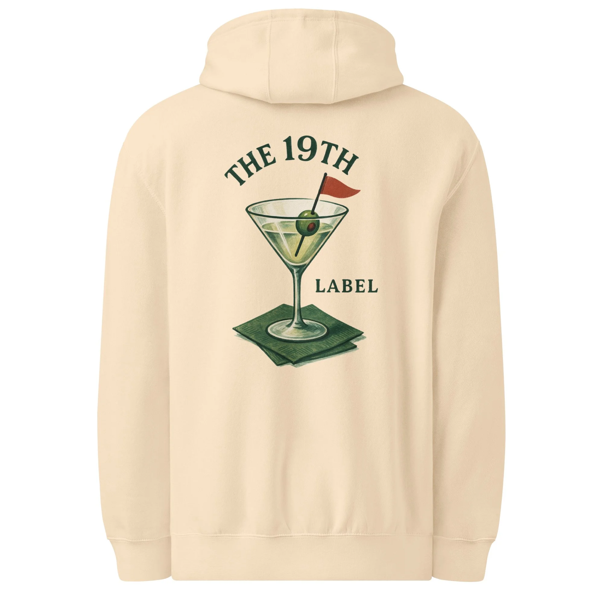 Vintage Martini Mid-weight Hoodie