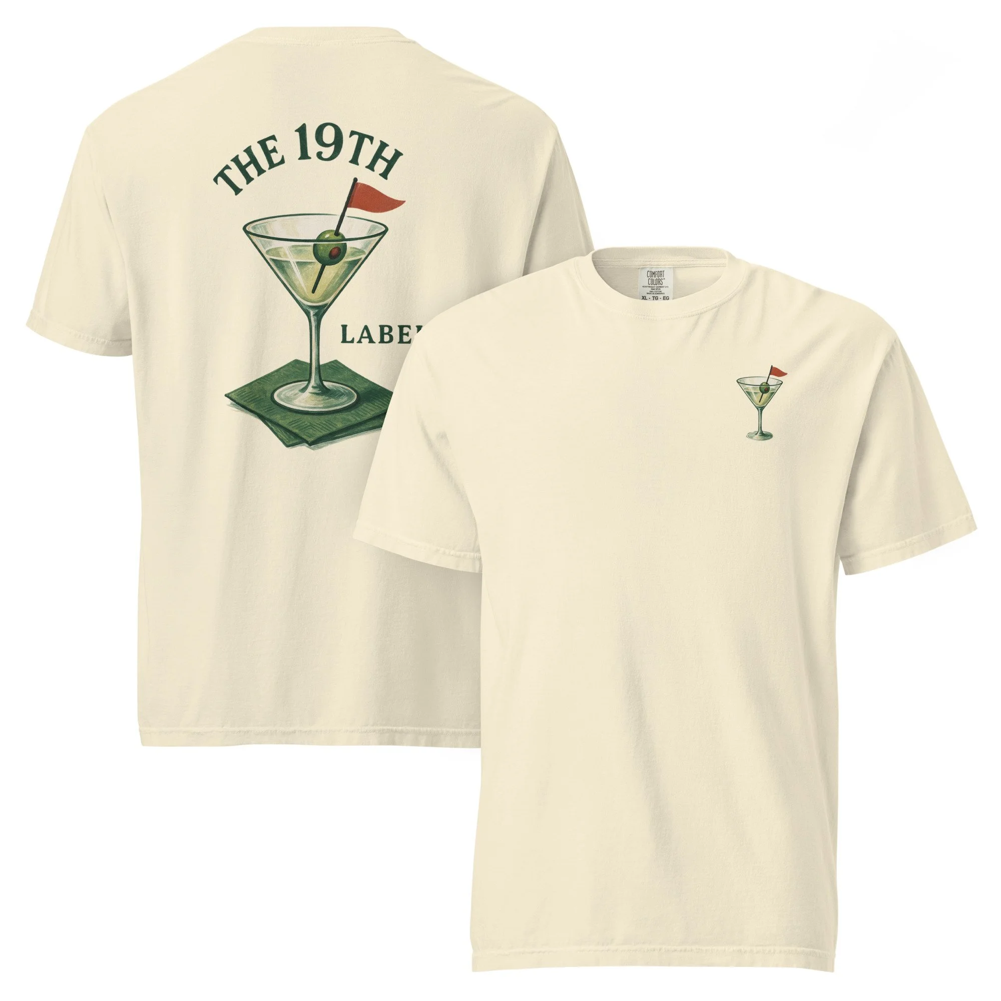 Vintage Martini Design T-Shirt