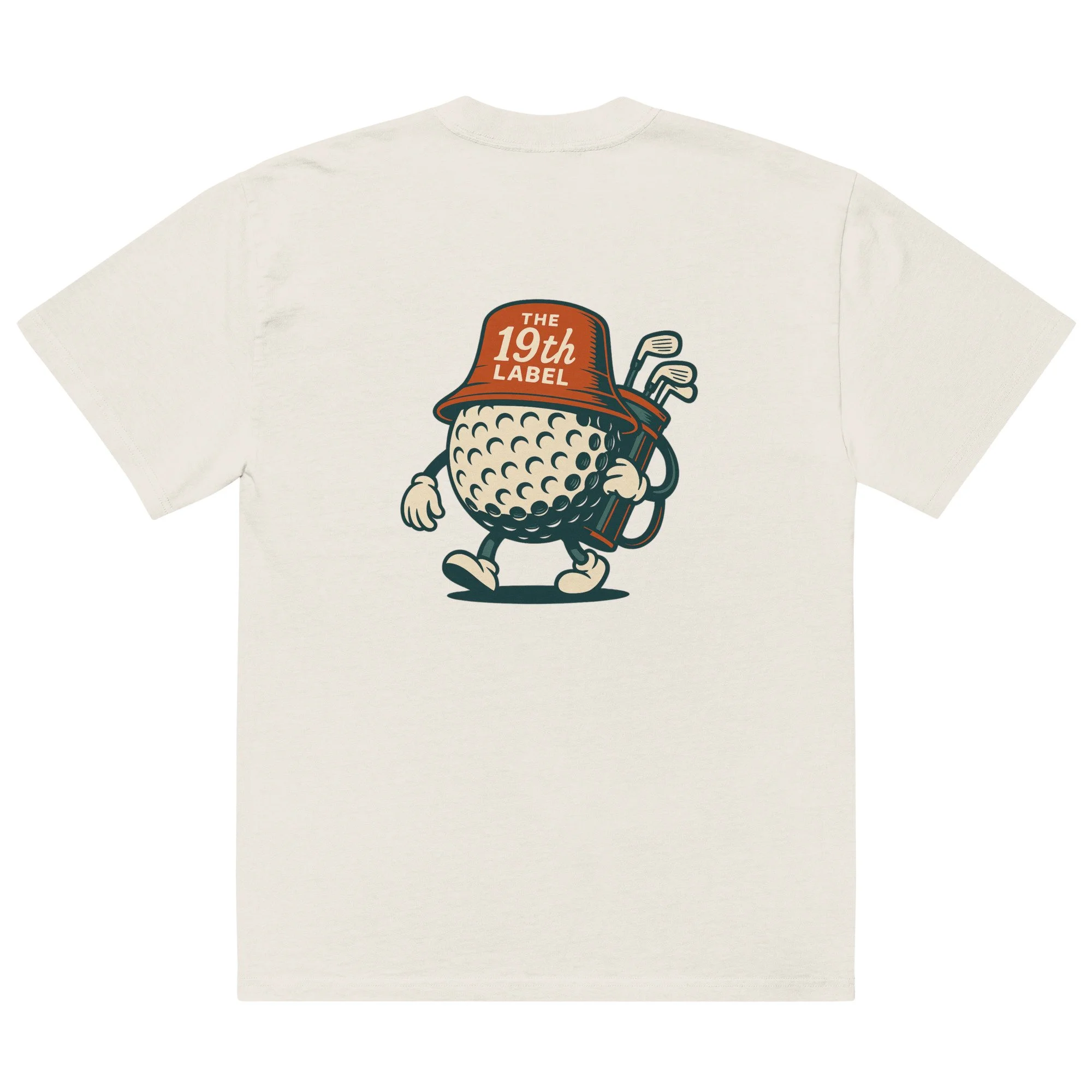Golf Icon Oversized Faded T-Shirt