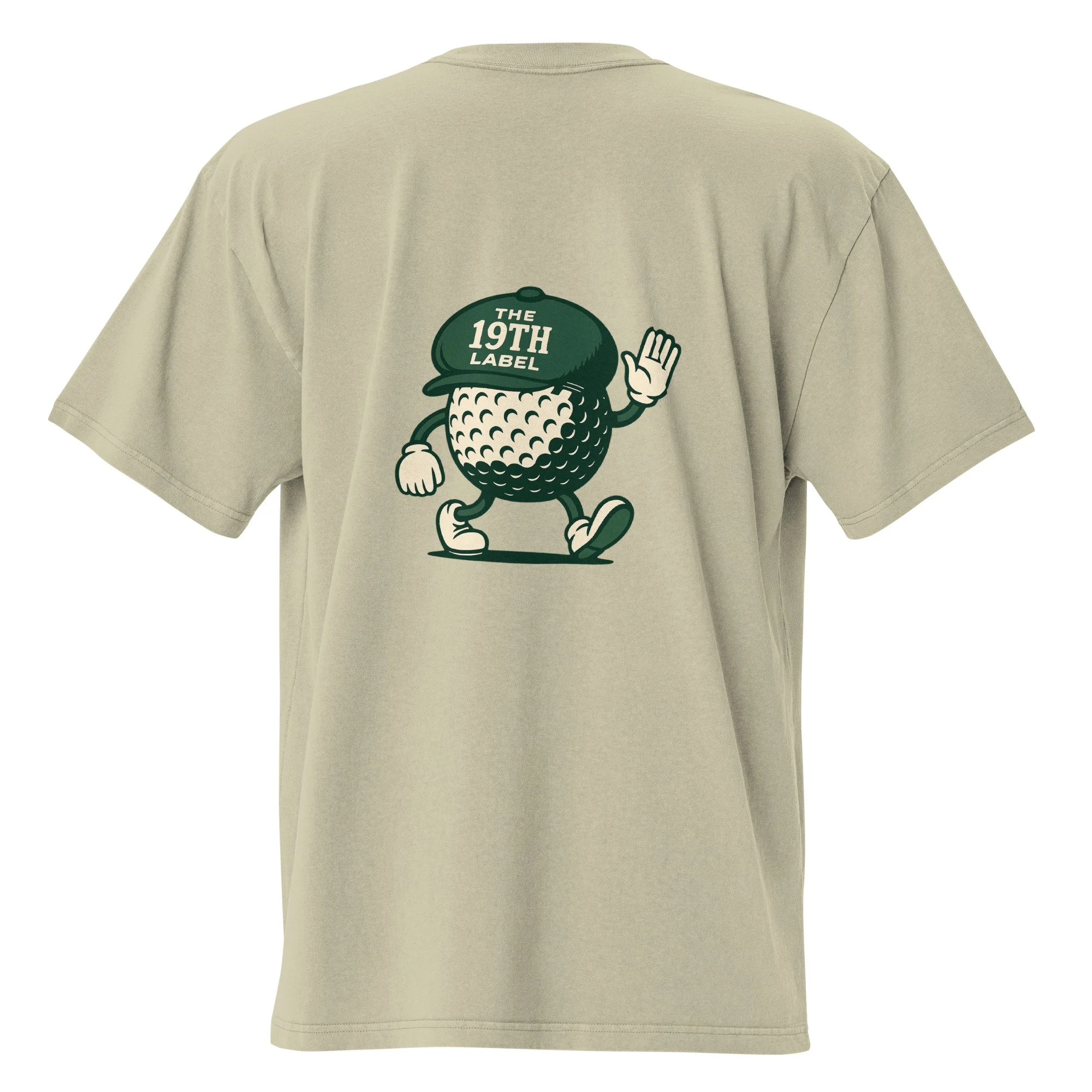 Oversized Faded Golf Icon T-shirt