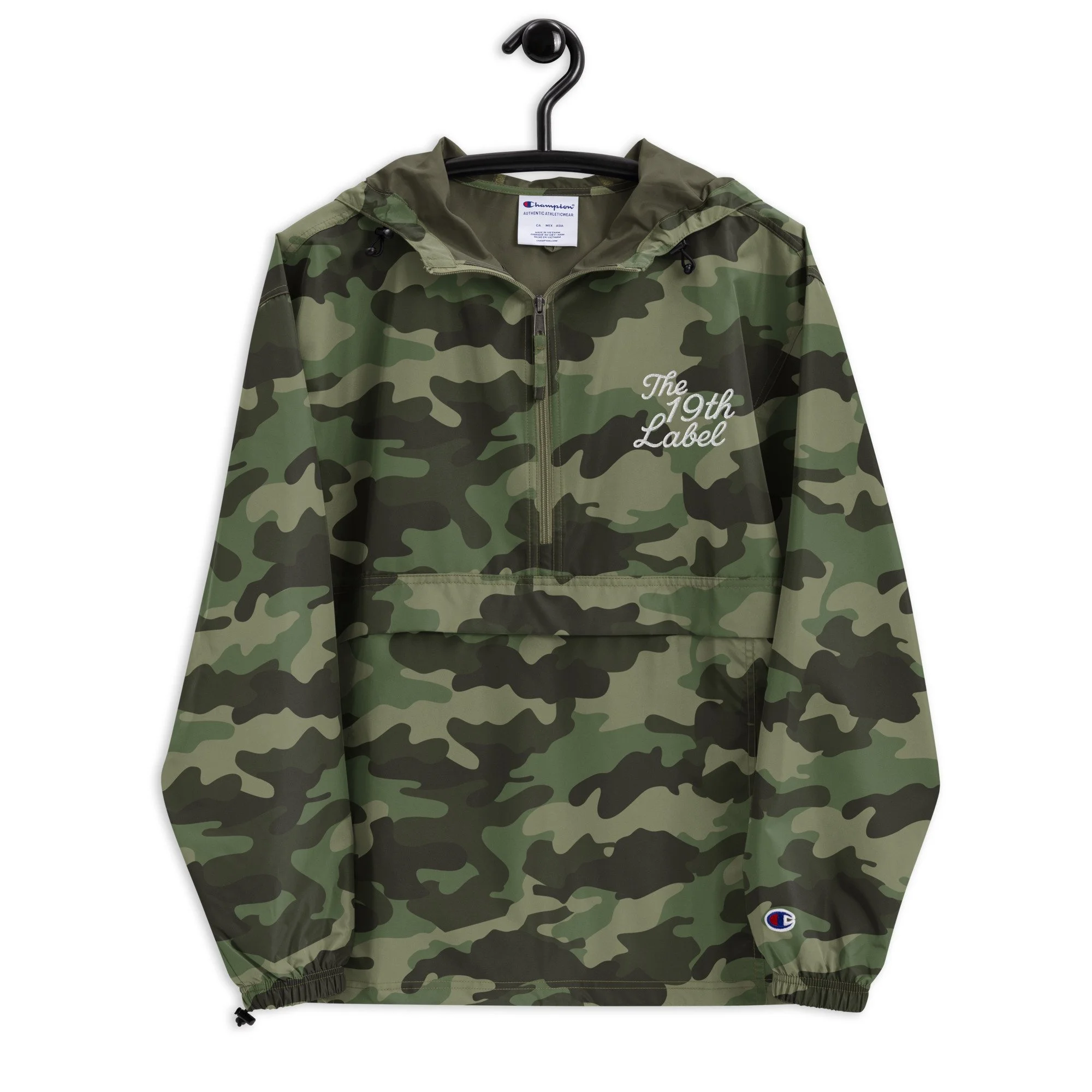 Embroidered Champion Windbreaker Jacket