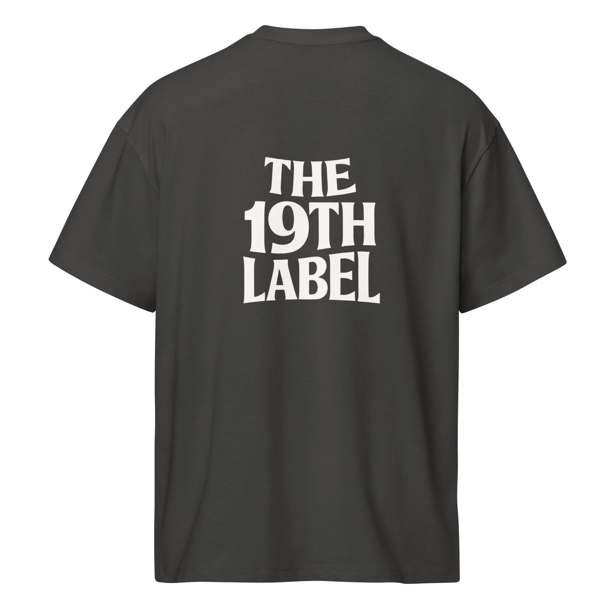 Boxy Tee Bold Font Back