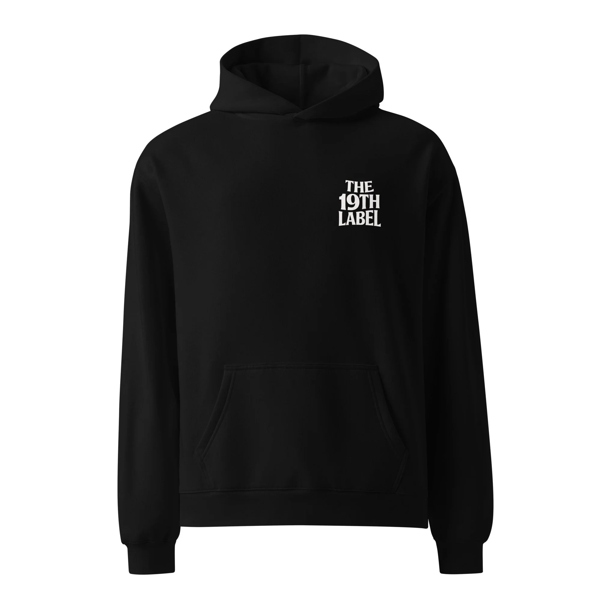 Bold Logo No Strings Hoodie Front