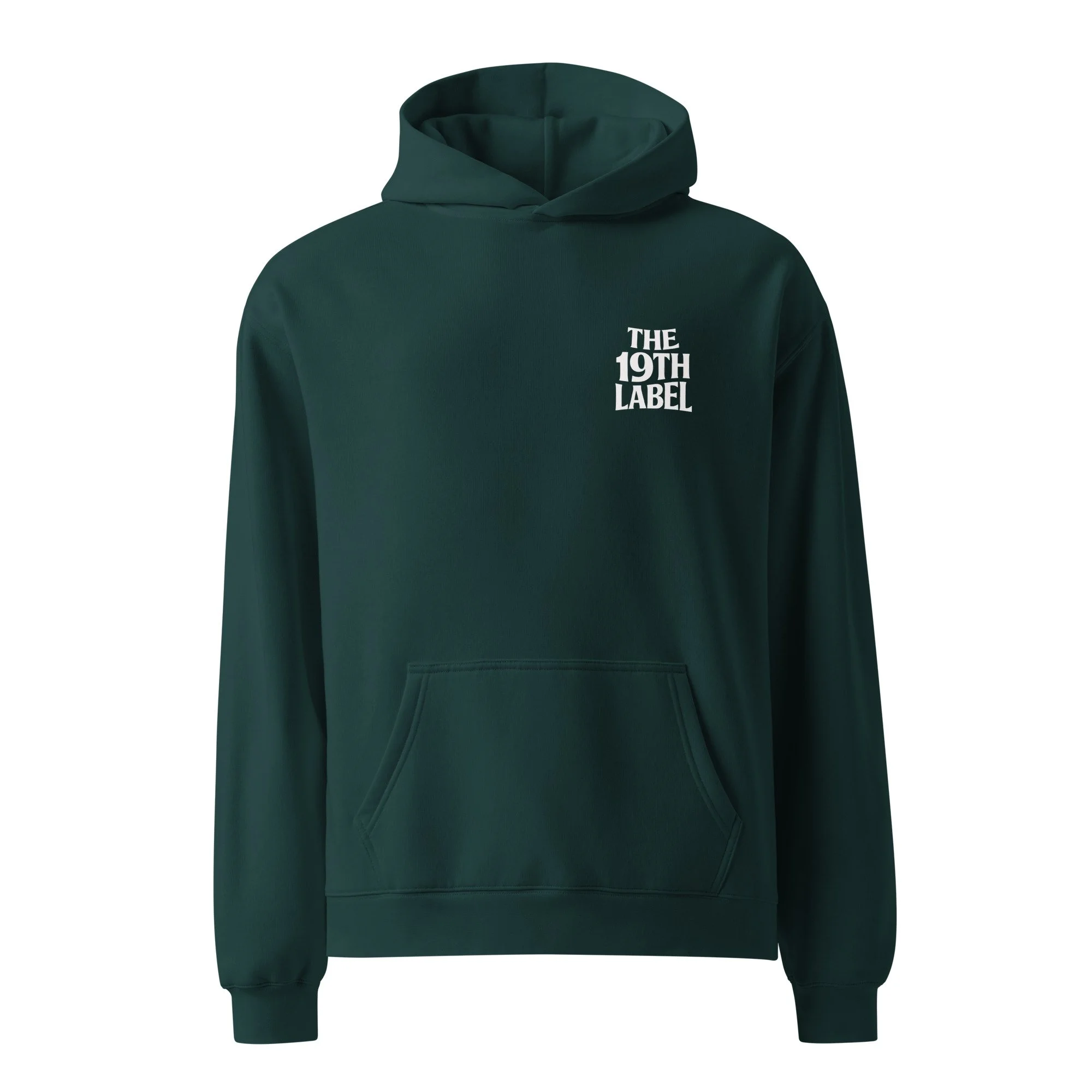 Bold Logo No Strings Hoodie Front