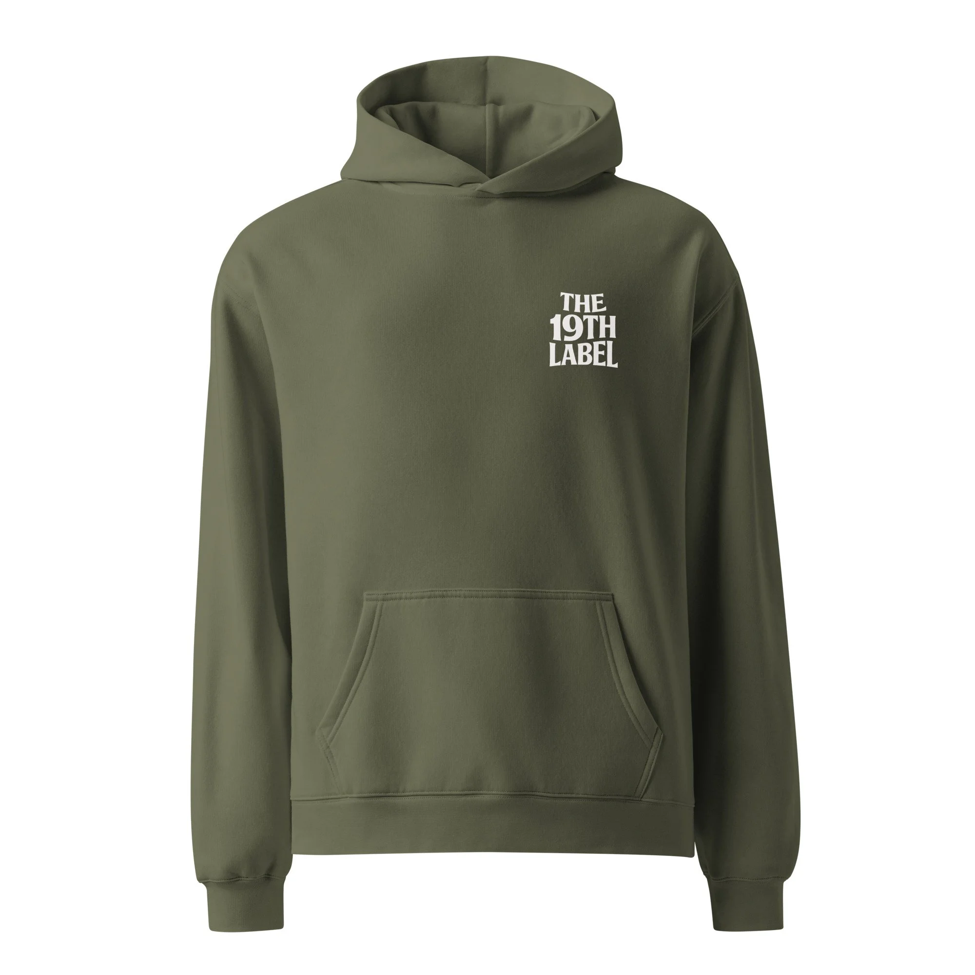 Bold Logo No Strings Hoodie Front