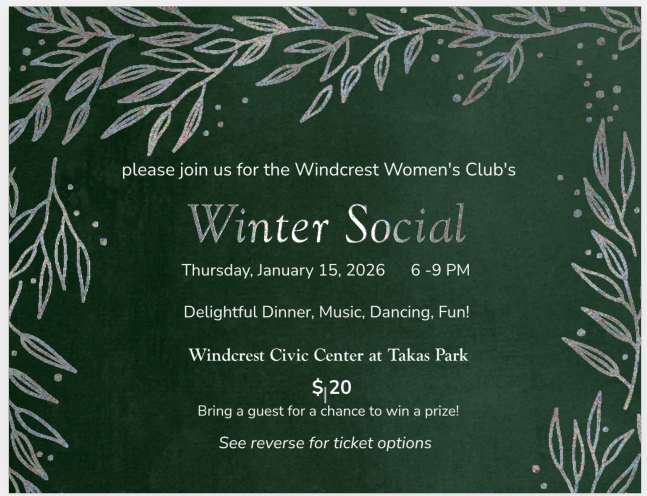 Winter Social Ticket