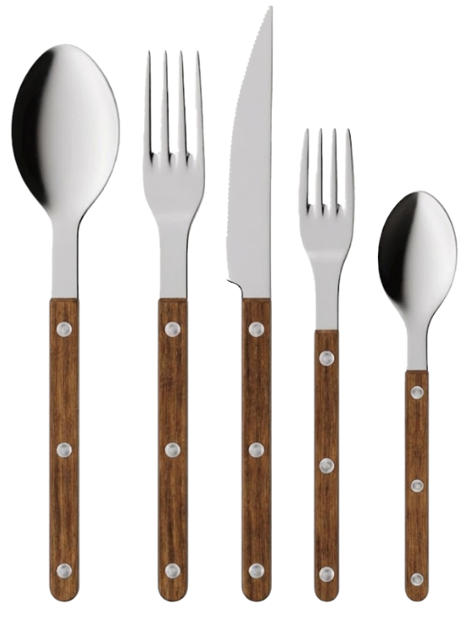 Mango Dark Wood Flatware